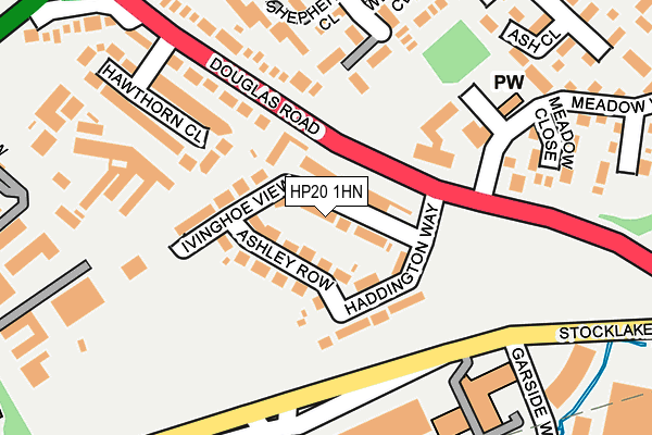 HP20 1HN map - OS OpenMap – Local (Ordnance Survey)