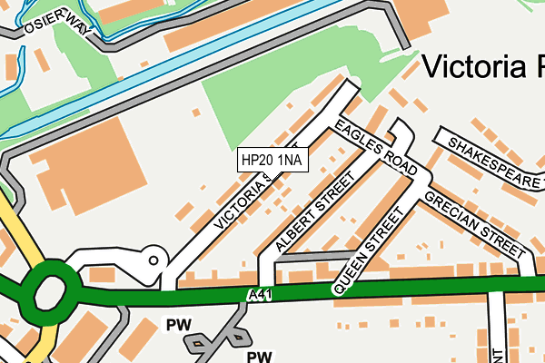 Map of 10 VICTORIA STREET LIMITED at local scale