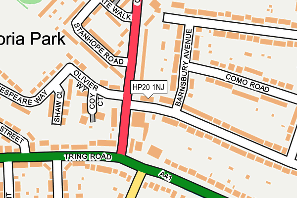 HP20 1NJ map - OS OpenMap – Local (Ordnance Survey)