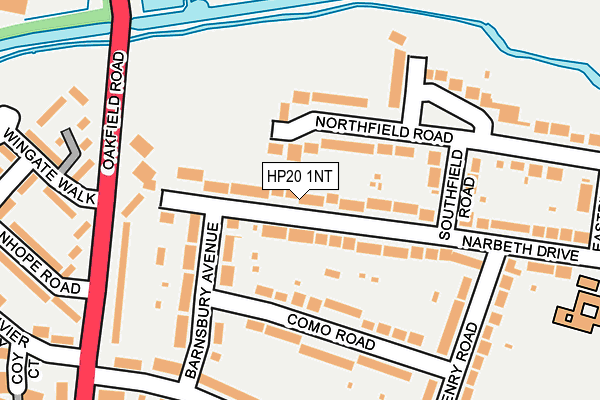 HP20 1NT map - OS OpenMap – Local (Ordnance Survey)