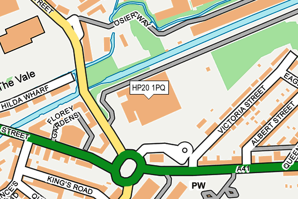 HP20 1PQ map - OS OpenMap – Local (Ordnance Survey)