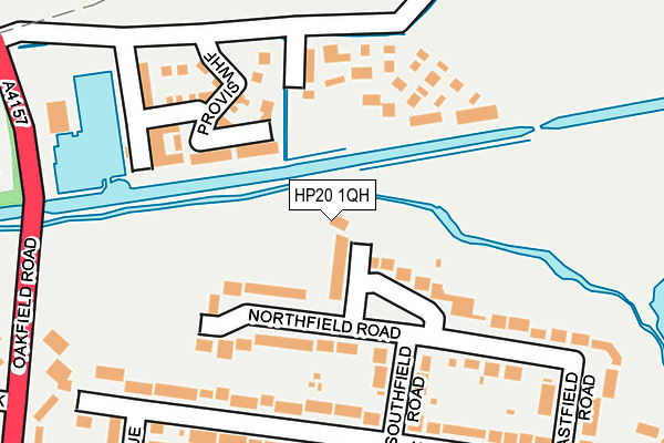 HP20 1QH map - OS OpenMap – Local (Ordnance Survey)