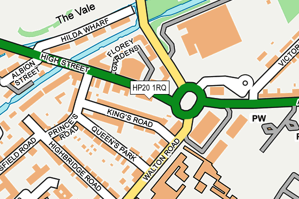 HP20 1RQ map - OS OpenMap – Local (Ordnance Survey)