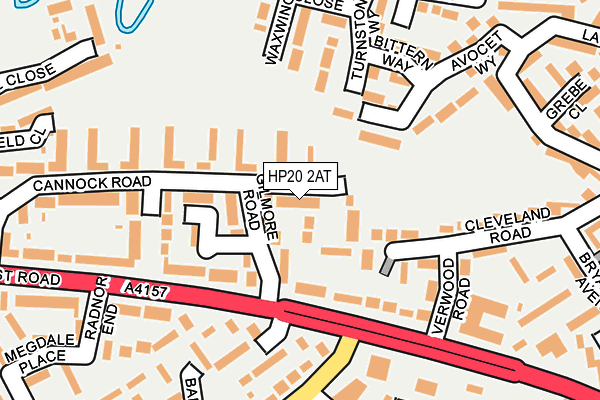HP20 2AT map - OS OpenMap – Local (Ordnance Survey)