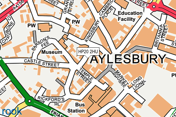 Map of CONIFER FLATS MANAGEMENT (AYLESBURY) LIMITED at local scale