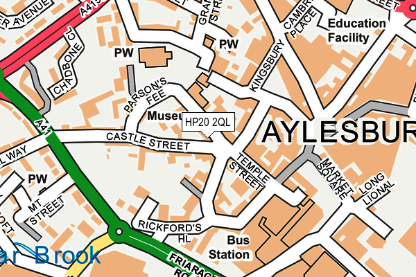 HP20 2QL map - OS OpenMap – Local (Ordnance Survey)