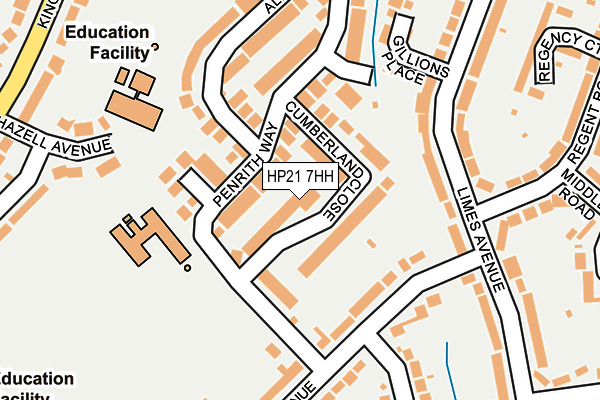 Map of RADFORD COURT MANAGEMENT CO LIMITED at local scale