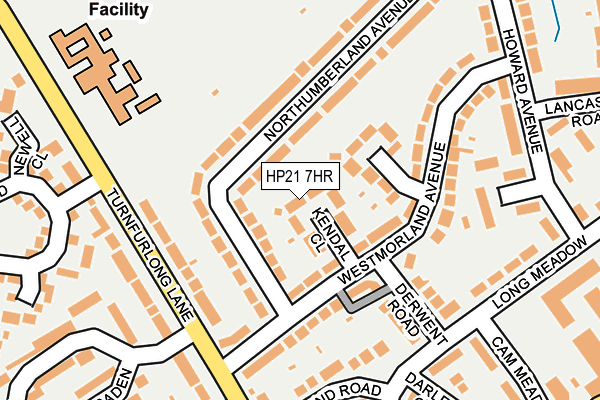 HP21 7HR map - OS OpenMap – Local (Ordnance Survey)