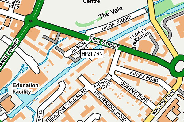 HP21 7RN map - OS OpenMap – Local (Ordnance Survey)