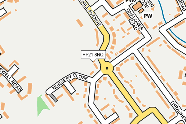HP21 8NQ map - OS OpenMap – Local (Ordnance Survey)