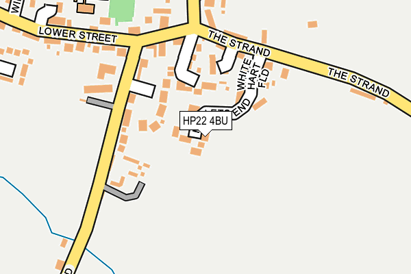 HP22 4BU map - OS OpenMap – Local (Ordnance Survey)