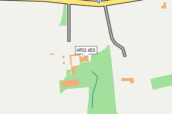 HP22 4ES map - OS OpenMap – Local (Ordnance Survey)