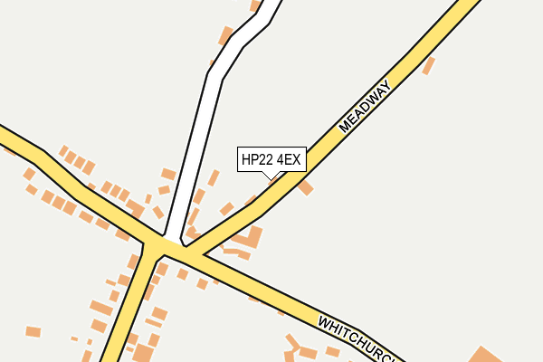 HP22 4EX map - OS OpenMap – Local (Ordnance Survey)