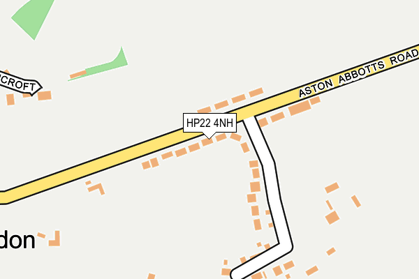HP22 4NH map - OS OpenMap – Local (Ordnance Survey)