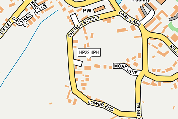 HP22 4PH map - OS OpenMap – Local (Ordnance Survey)