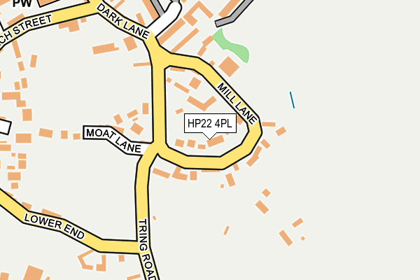 Map of K M MARDELL LIMITED at local scale