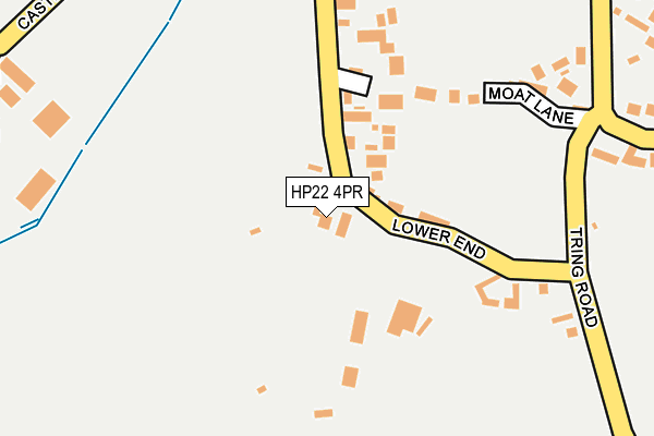 HP22 4PR map - OS OpenMap – Local (Ordnance Survey)