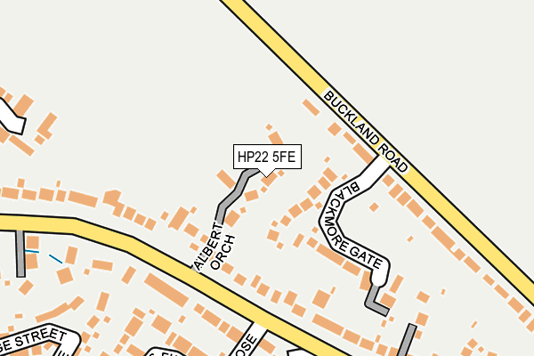 HP22 5FE map - OS OpenMap – Local (Ordnance Survey)