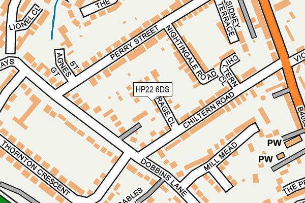 Map of OLIVER'S PLUMBING AND HEATING LTD at local scale