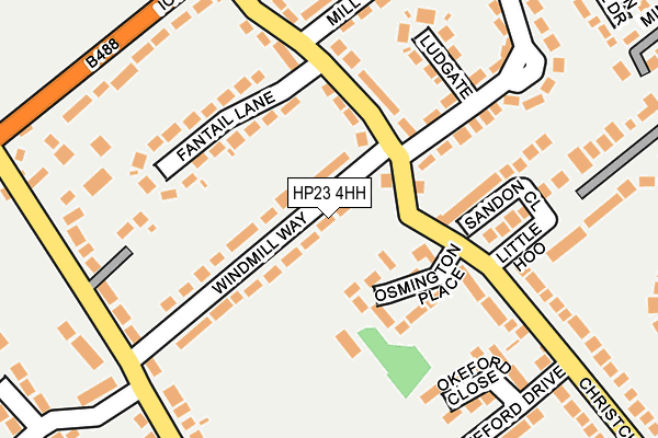 HP23 4HH map - OS OpenMap – Local (Ordnance Survey)
