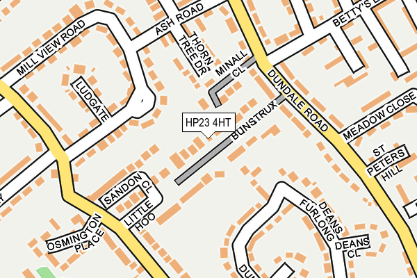 HP23 4HT map - OS OpenMap – Local (Ordnance Survey)