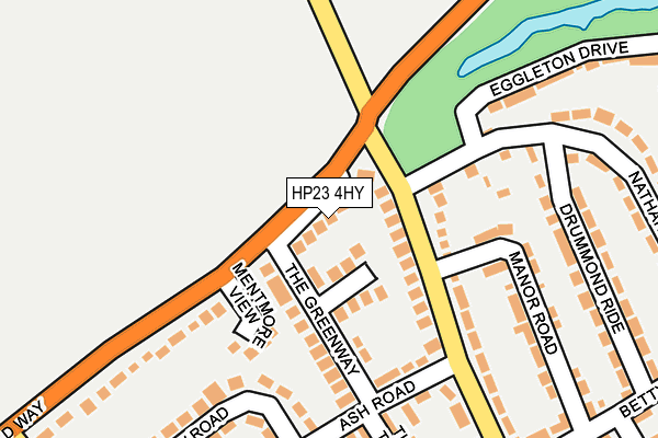 HP23 4HY map - OS OpenMap – Local (Ordnance Survey)