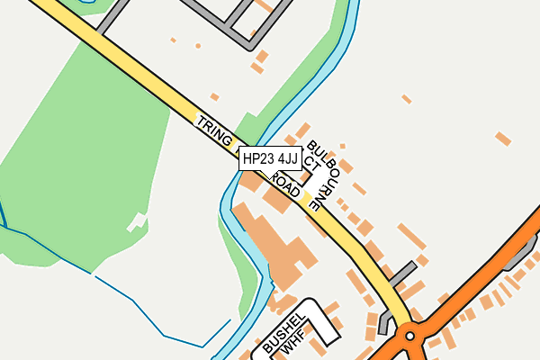 HP23 4JJ map - OS OpenMap – Local (Ordnance Survey)