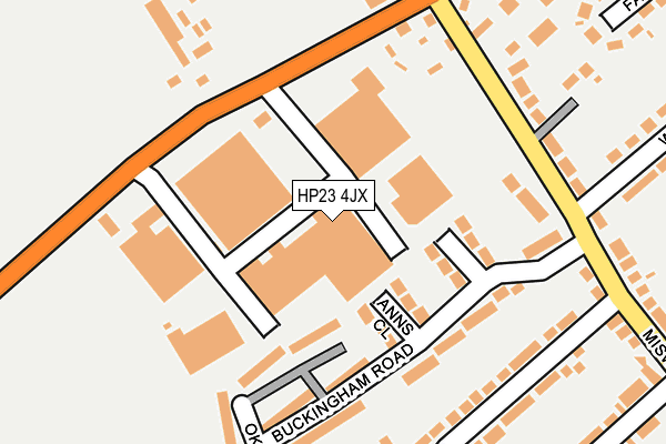Map of JANSEL SQUARE MANAGEMENT LIMITED at local scale