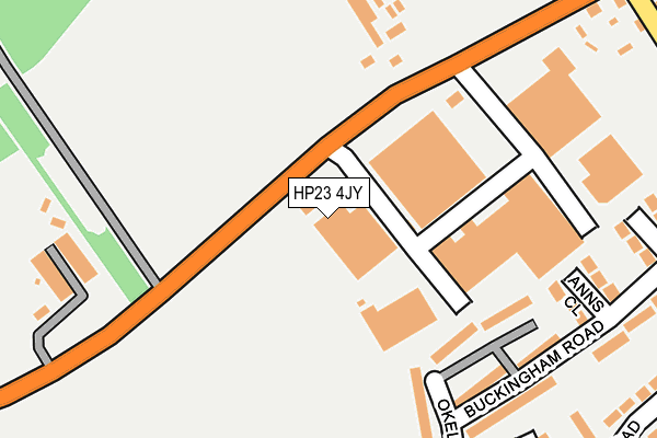 Map of ADLINGTON YOUNG LTD at local scale