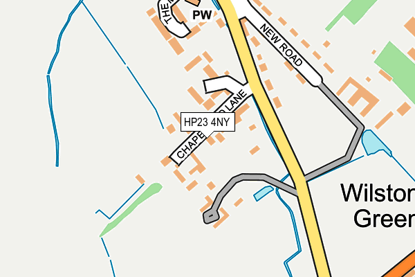 HP23 4NY map - OS OpenMap – Local (Ordnance Survey)
