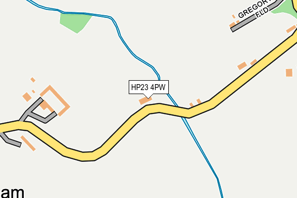 HP23 4PW map - OS OpenMap – Local (Ordnance Survey)