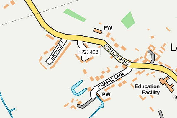 HP23 4QB map - OS OpenMap – Local (Ordnance Survey)