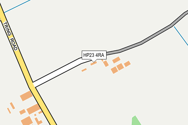 HP23 4RA map - OS OpenMap – Local (Ordnance Survey)