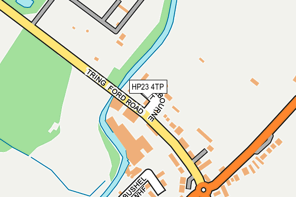HP23 4TP map - OS OpenMap – Local (Ordnance Survey)
