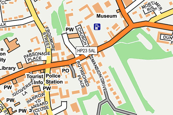 Map of PORTU GALLO'S LTD at local scale