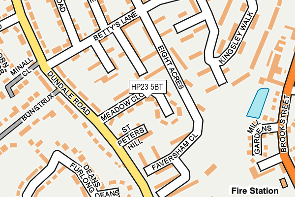 HP23 5BT map - OS OpenMap – Local (Ordnance Survey)