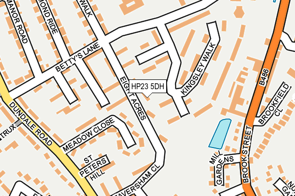 HP23 5DH map - OS OpenMap – Local (Ordnance Survey)