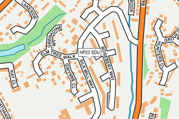 HP23 5DU map - OS OpenMap – Local (Ordnance Survey)