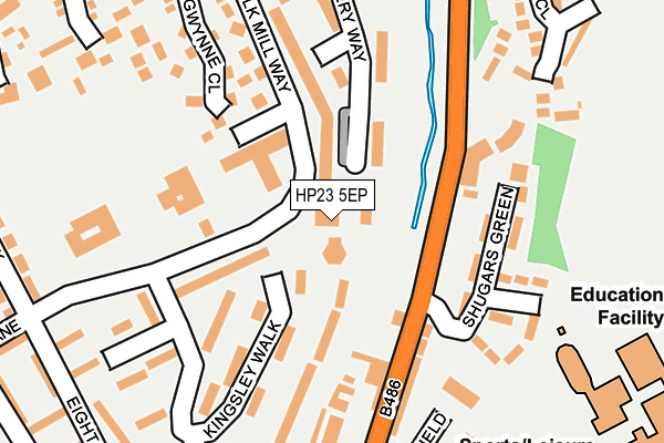 HP23 5EP map - OS OpenMap – Local (Ordnance Survey)