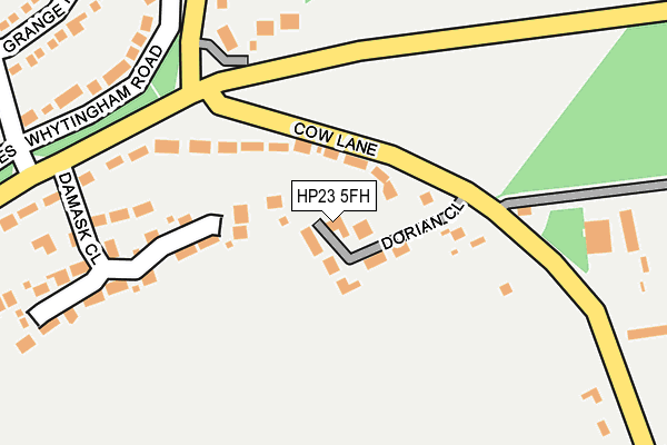 HP23 5FH map - OS OpenMap – Local (Ordnance Survey)