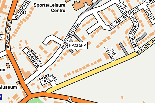 HP23 5FP map - OS OpenMap – Local (Ordnance Survey)