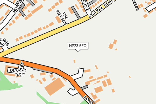 HP23 5FQ map - OS OpenMap – Local (Ordnance Survey)