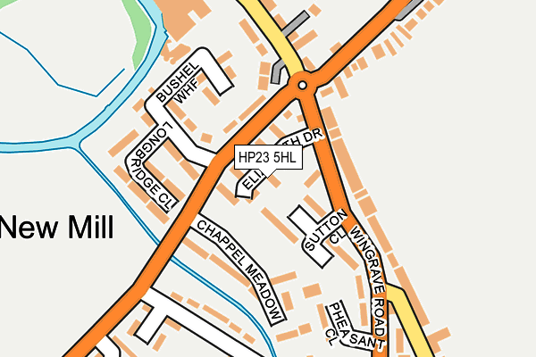 HP23 5HL map - OS OpenMap – Local (Ordnance Survey)