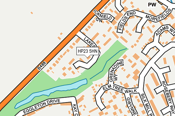 HP23 5HN map - OS OpenMap – Local (Ordnance Survey)