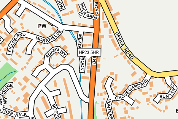 HP23 5HR map - OS OpenMap – Local (Ordnance Survey)