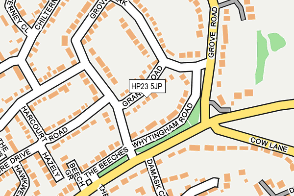 HP23 5JP map - OS OpenMap – Local (Ordnance Survey)