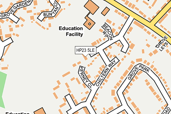 HP23 5LE map - OS OpenMap – Local (Ordnance Survey)