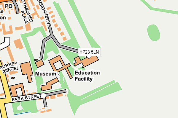 HP23 5LN map - OS OpenMap – Local (Ordnance Survey)