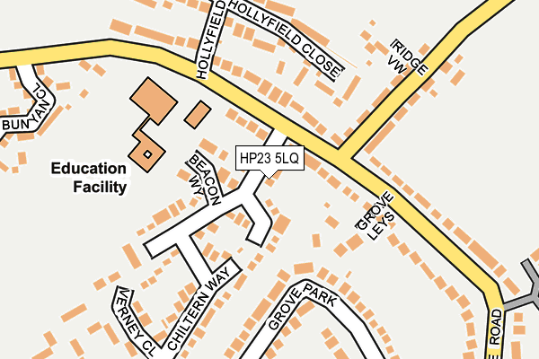 HP23 5LQ map - OS OpenMap – Local (Ordnance Survey)