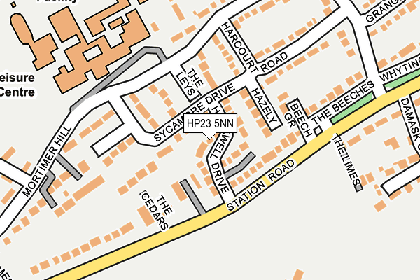 HP23 5NN map - OS OpenMap – Local (Ordnance Survey)
